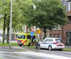 Automobilist en fietser met elkaar in botsing