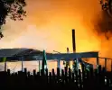 Restaurant 't Nije Hemelriek door vlammen verwoest