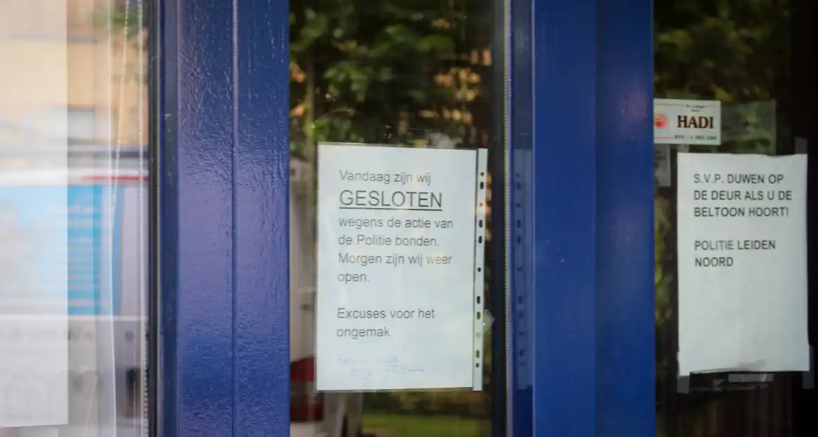 Drie politiebureaus in Leiden voor 24 uur gesloten - Foto 6