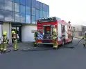 Brandweer oefent bij afvalverwerker