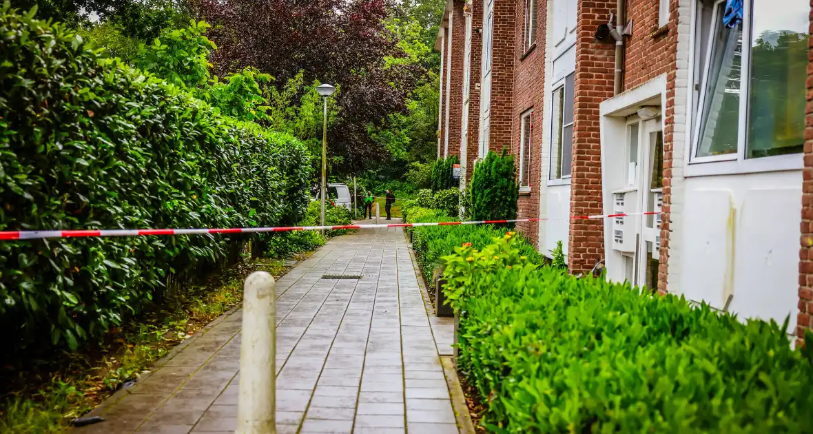 Steekpartij in woning, een persoon gewond