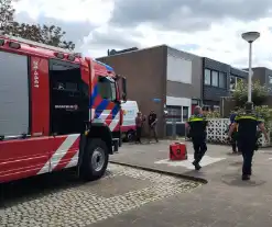 Gaslekkage tijdens werkzaamheden in een woning kerkrade