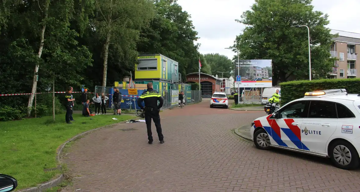 Persoon hard ten val na aanrijding met bestelbus - Foto 2