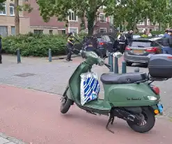 Aanrijding tussen scooter en auto