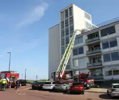 Brand in spouwmuur