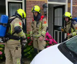 Brandweer aanwezig voor koolmonoxide melding in woonhuis