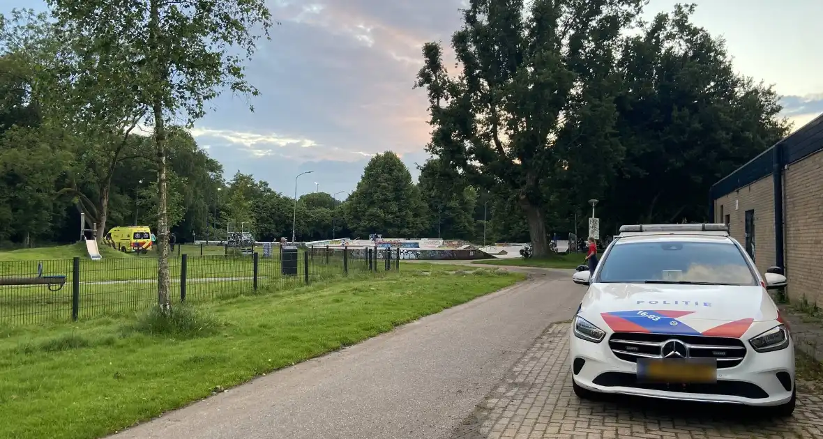 Zware mishandeling in skatepark