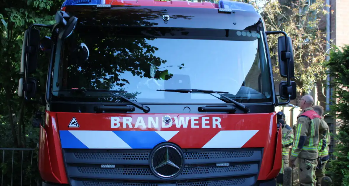 Steekvlam uit barbecue zet boom in brand - Foto 4