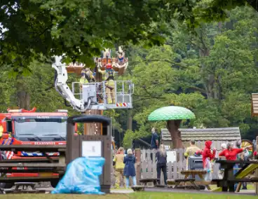 Kinderen gered uit attractie Speelpark Oud Valkeveen
