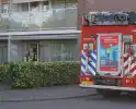 Brandweer voert controle uit na knal