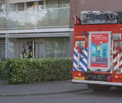 Brandweer voert controle uit na knal