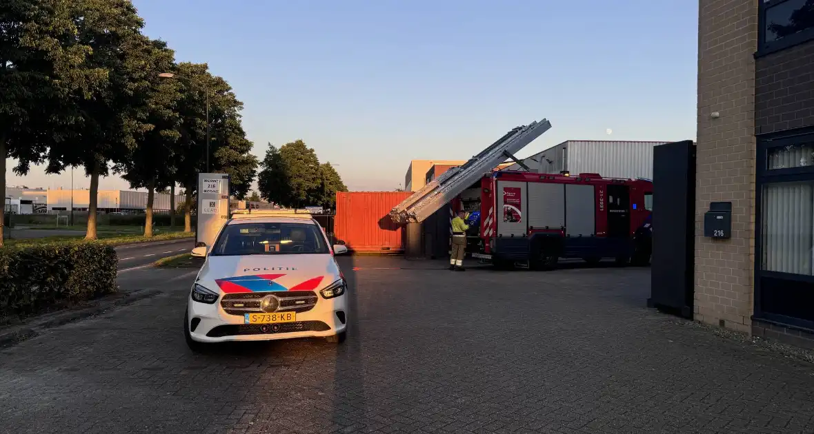 Containerbrand in de wijk De Bunders - Foto 1