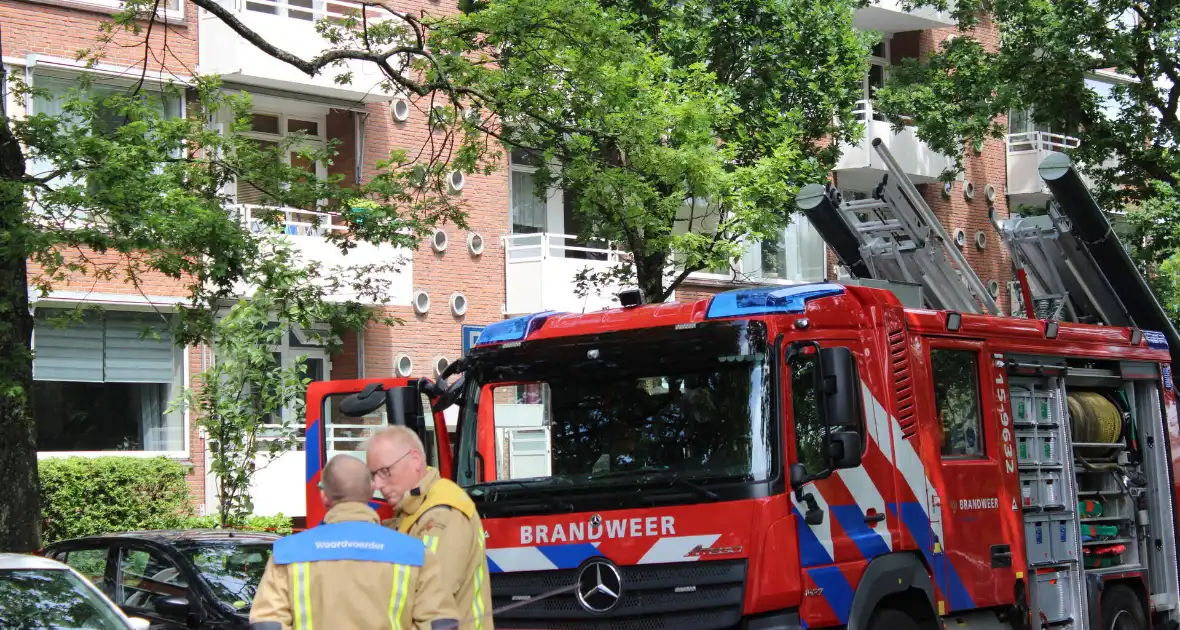 Grote brand in portiekwoning - Foto 5