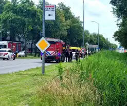 Motorrijder overleden bij aanrijding met vrachtwagen