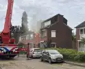 Veel rook bij brand in hoekwoning