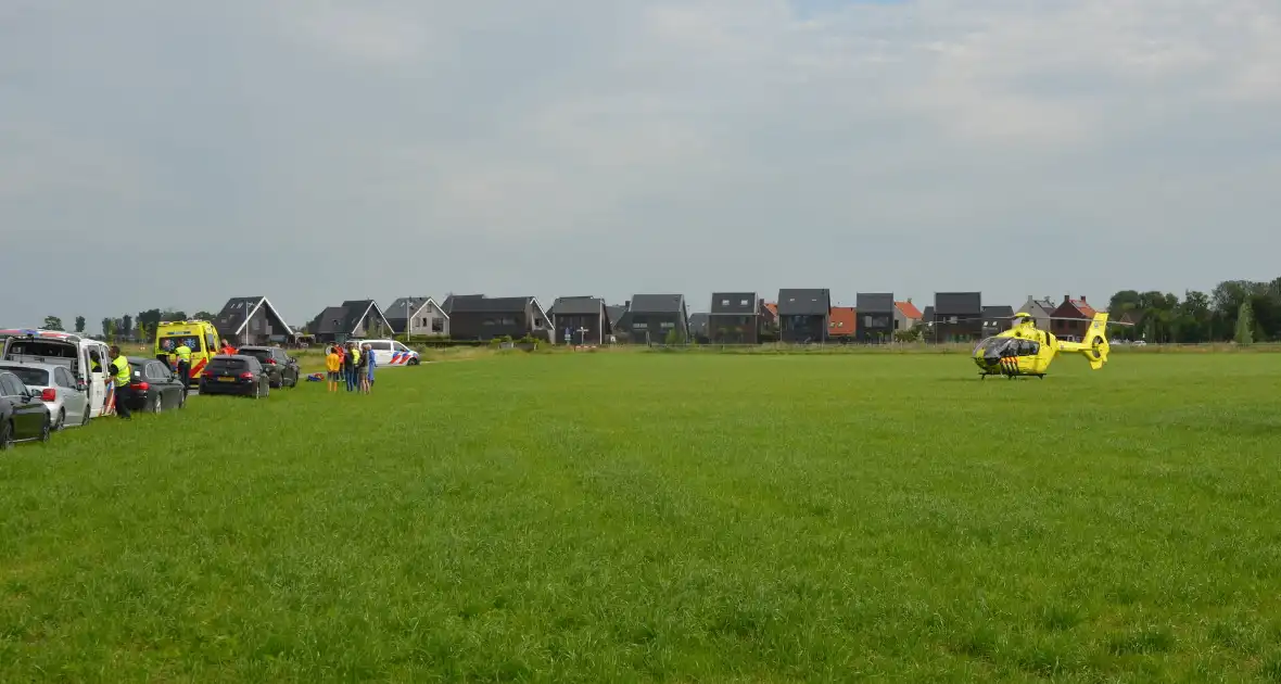 Fietser zwaargewond bij ongeval - Foto 2