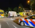 Brandweer knipt dak van Bentley open