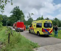 Geen voertuig aangetroffen na melding van auto te water