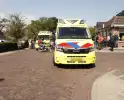 Twee personen gewond bij aanrijding met motor en scooter