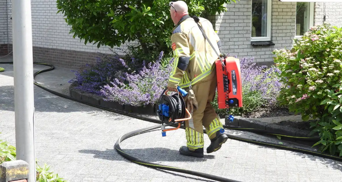 Brand in keuken erger voorkomen door brandweer - Foto 5