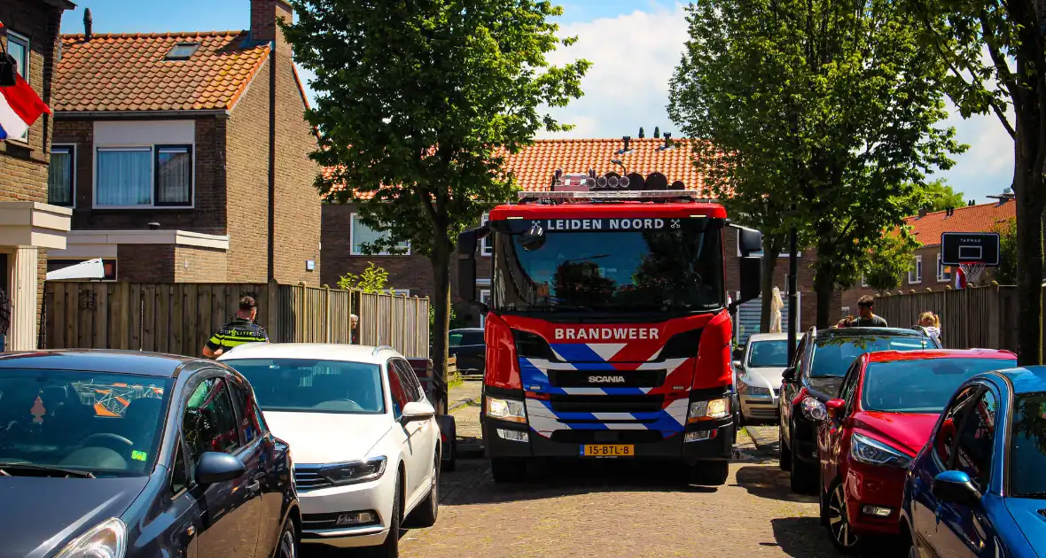 Brand onder overkapping geblust - Foto 6