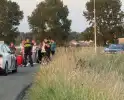 Scooterrijdster gewond na mogelijke botsing