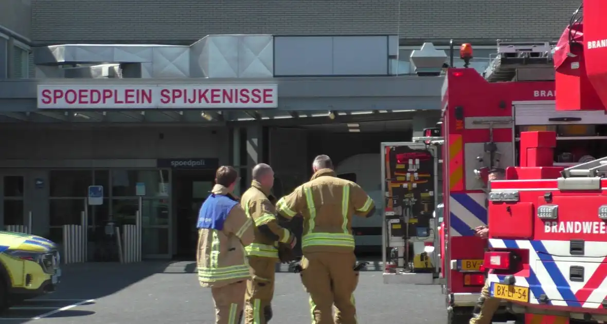 Rook in ziekenhuis na brand in transformator