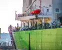Scheepsbrand snel onder controle