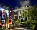 Twee gewonden bij grote brand