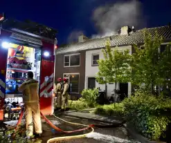 Twee gewonden bij grote brand