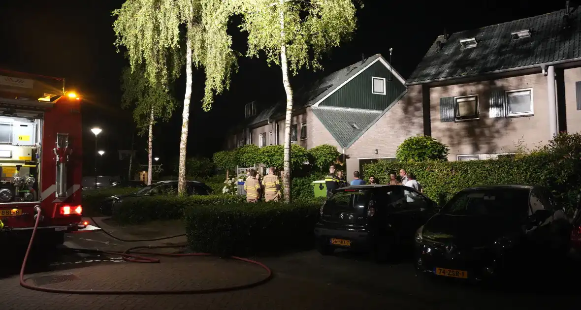 Nachtelijke brand in schuur naast woning