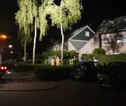 Nachtelijke brand in schuur naast woning