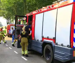 Brandweer redt ree en laat hem elder vrij