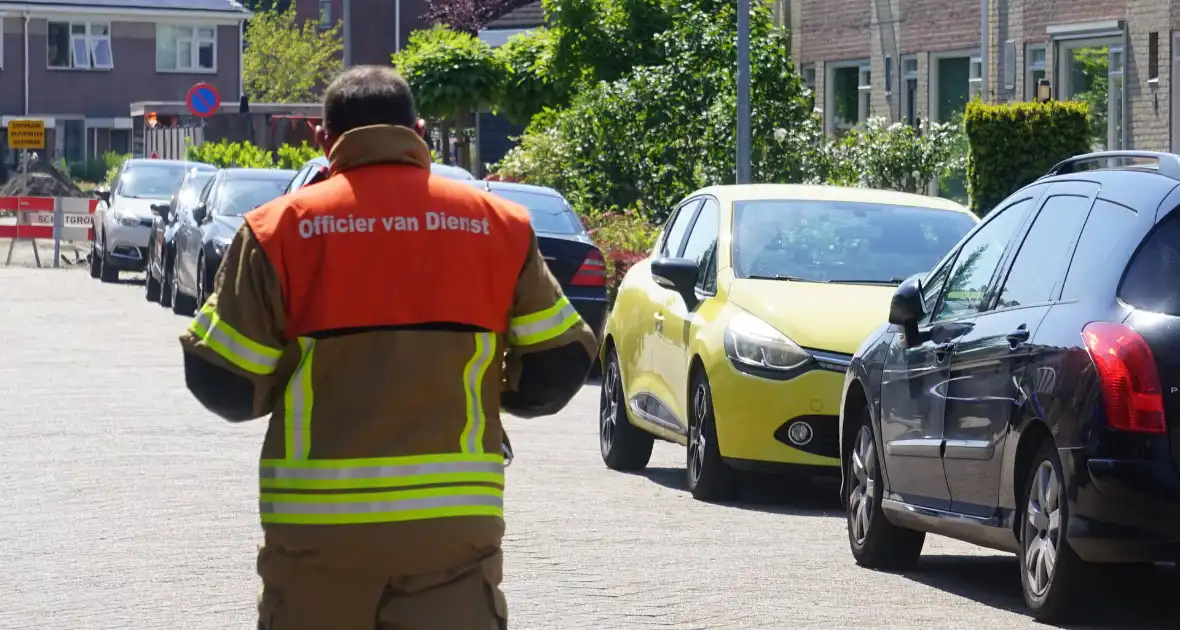 Gasleiding geraakt tijdens graafwerkzaamheden, woningen ontruimd - Foto 3