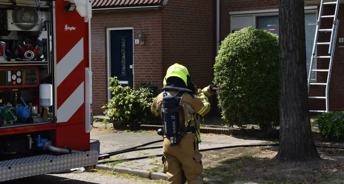 Airco unit op balkon vliegt in brand - Foto 2
