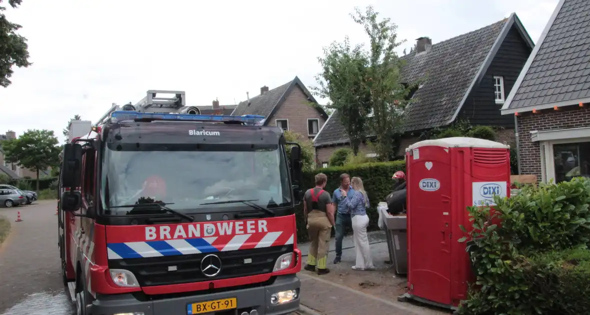 Brand in houthok snel onder controle - Foto 5