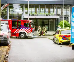 Brandweer Ingezet voor brand in toilet