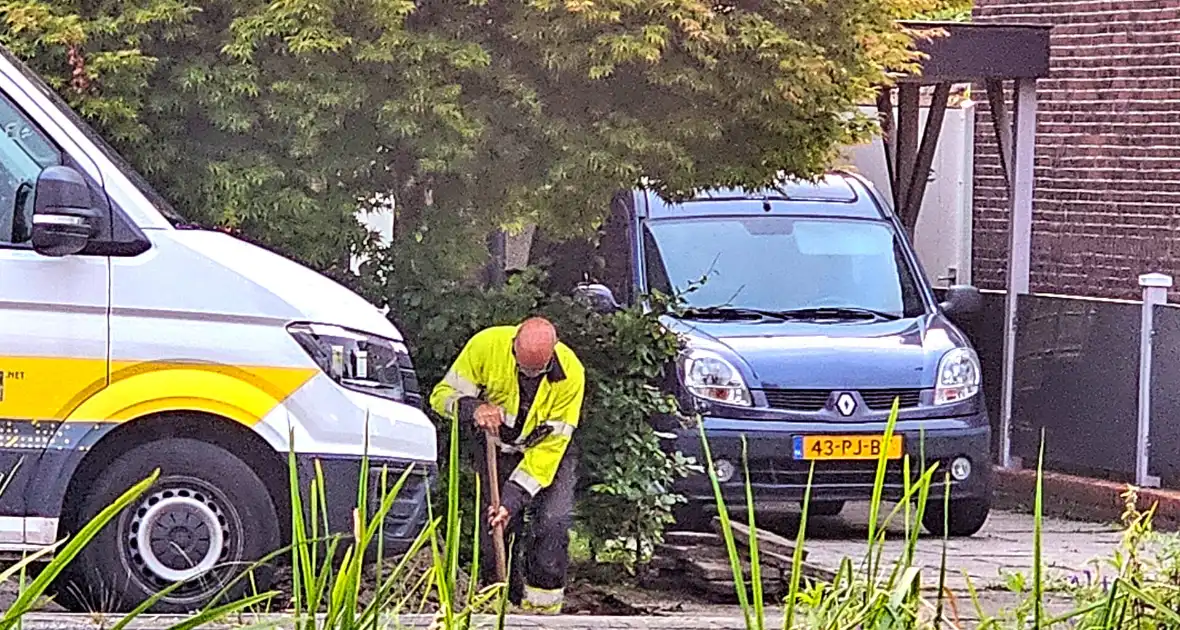 Weg afgesloten wegens gaslekkage - Foto 1