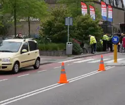 Scooterrijder gewond na ongeval met auto