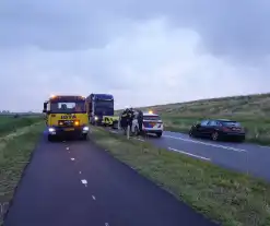 Persoon gewond bij flinke botsing