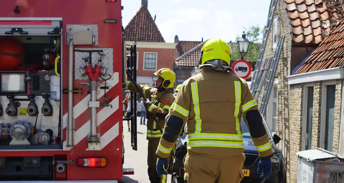 Losgeschoten gasslang zorgt voor steekvlam - Foto 1