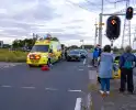 Fietsbezorger gewond bij aanrijding met auto