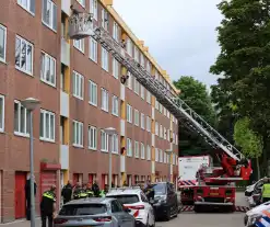 Vrouw doodgestoken in trappenhuis