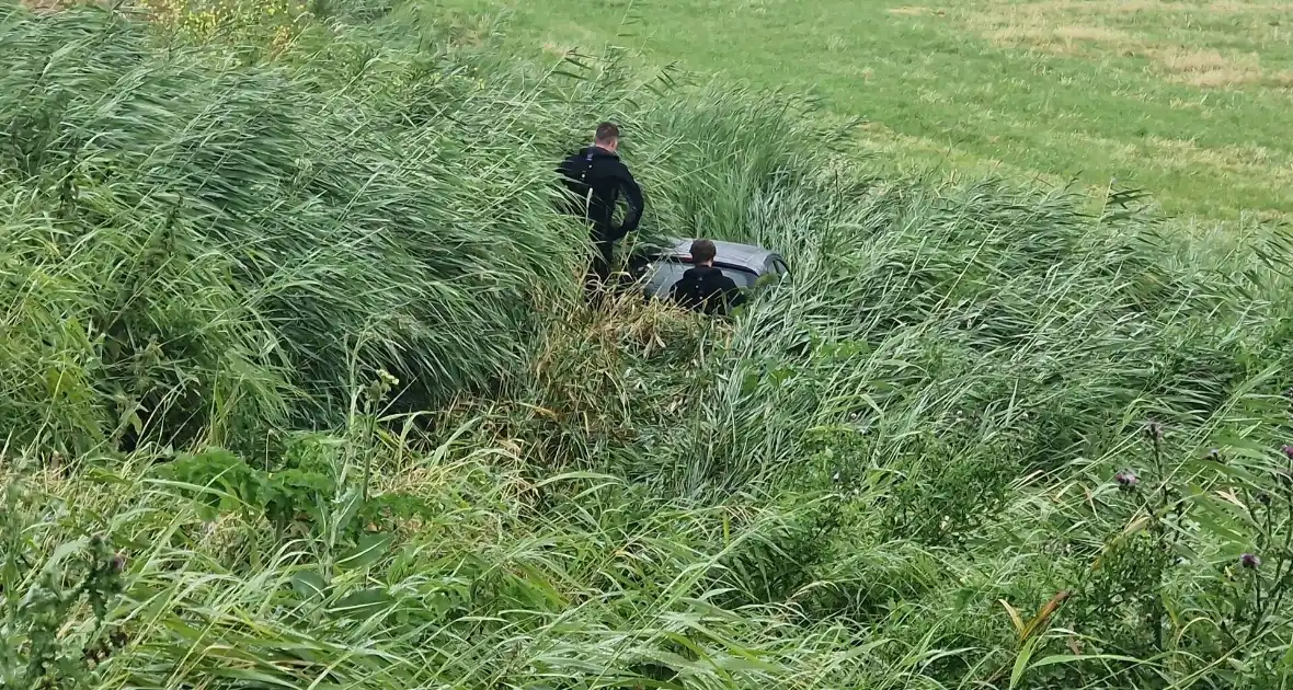 Automobilist ontkomt aan erge afloop bij ongeval