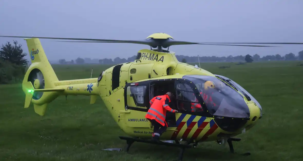 Traumateam ingezet bij ongeval - Foto 1