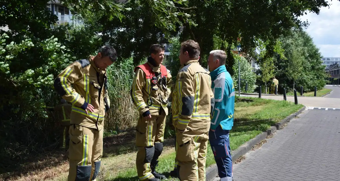 Brandweer doorzoekt water na aangetroffen fiets - Foto 2