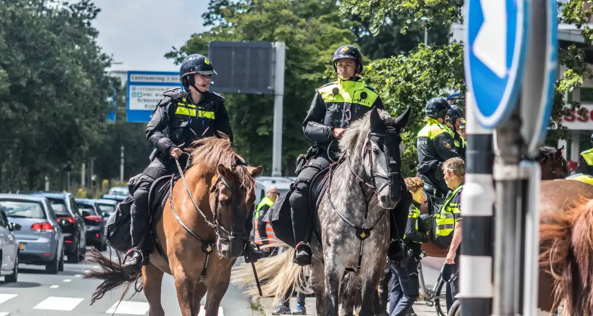 XR-demonstranten pogen opnieuw snelweg te blokkeren - Foto 10