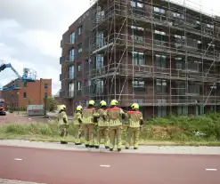 Steigerdelen dreigen weg te waaien