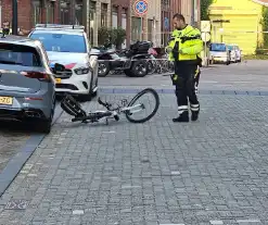 Agent op fiets aangereden door automobilist