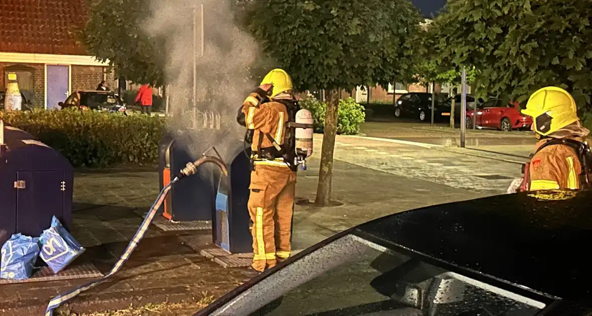 Brandweer blust ondergrondse container - Foto 1